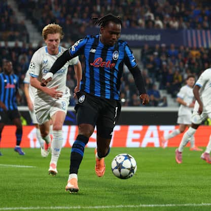 UCL League Phase MD2 Atalanta - Club Brugge lookman ademola0029