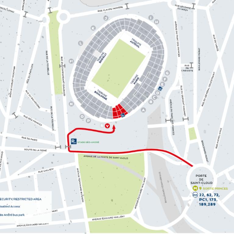 mappa Parigi