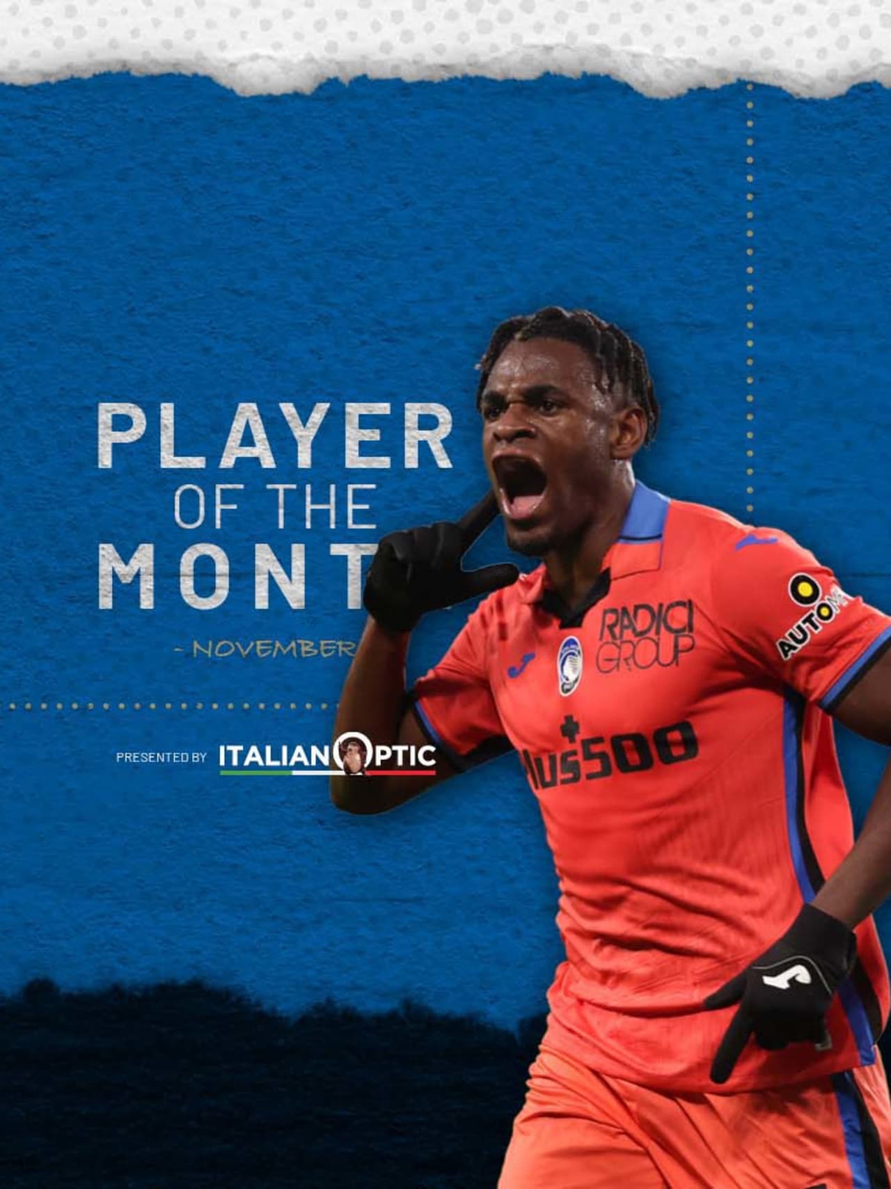 The POTM for November is Zapata again!