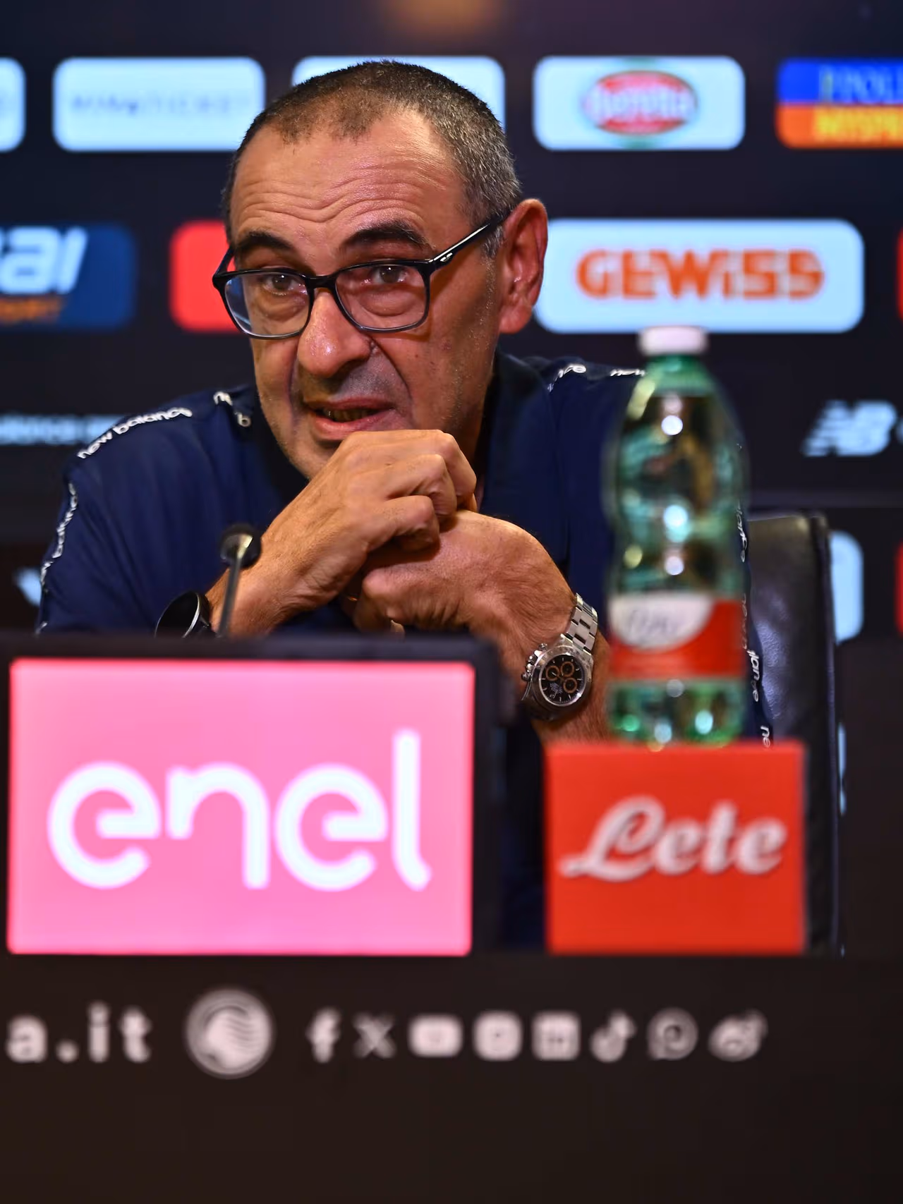 Coach Sarri's press conference ahead of Roma v Atalanta