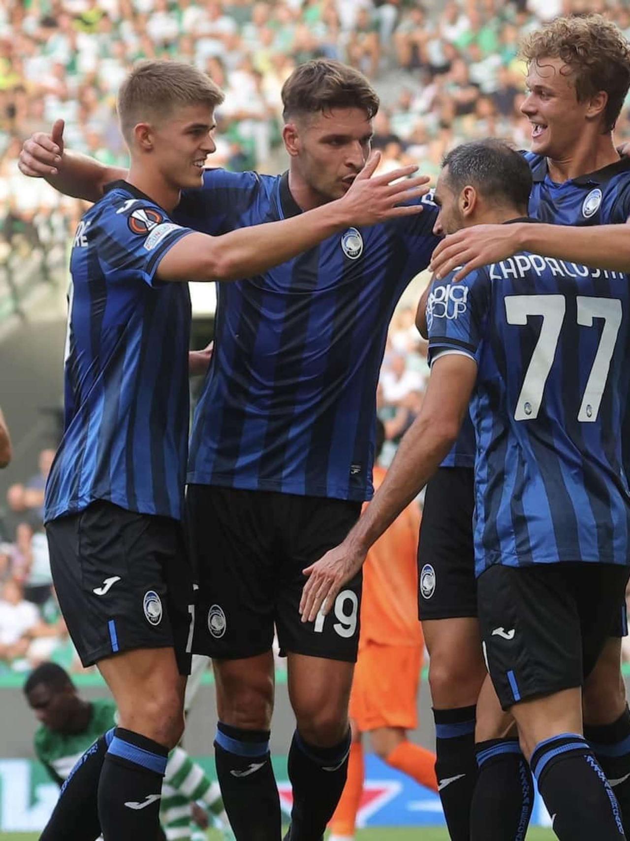 Atalanta defeat Sporting CP 2-1 in Lisbon