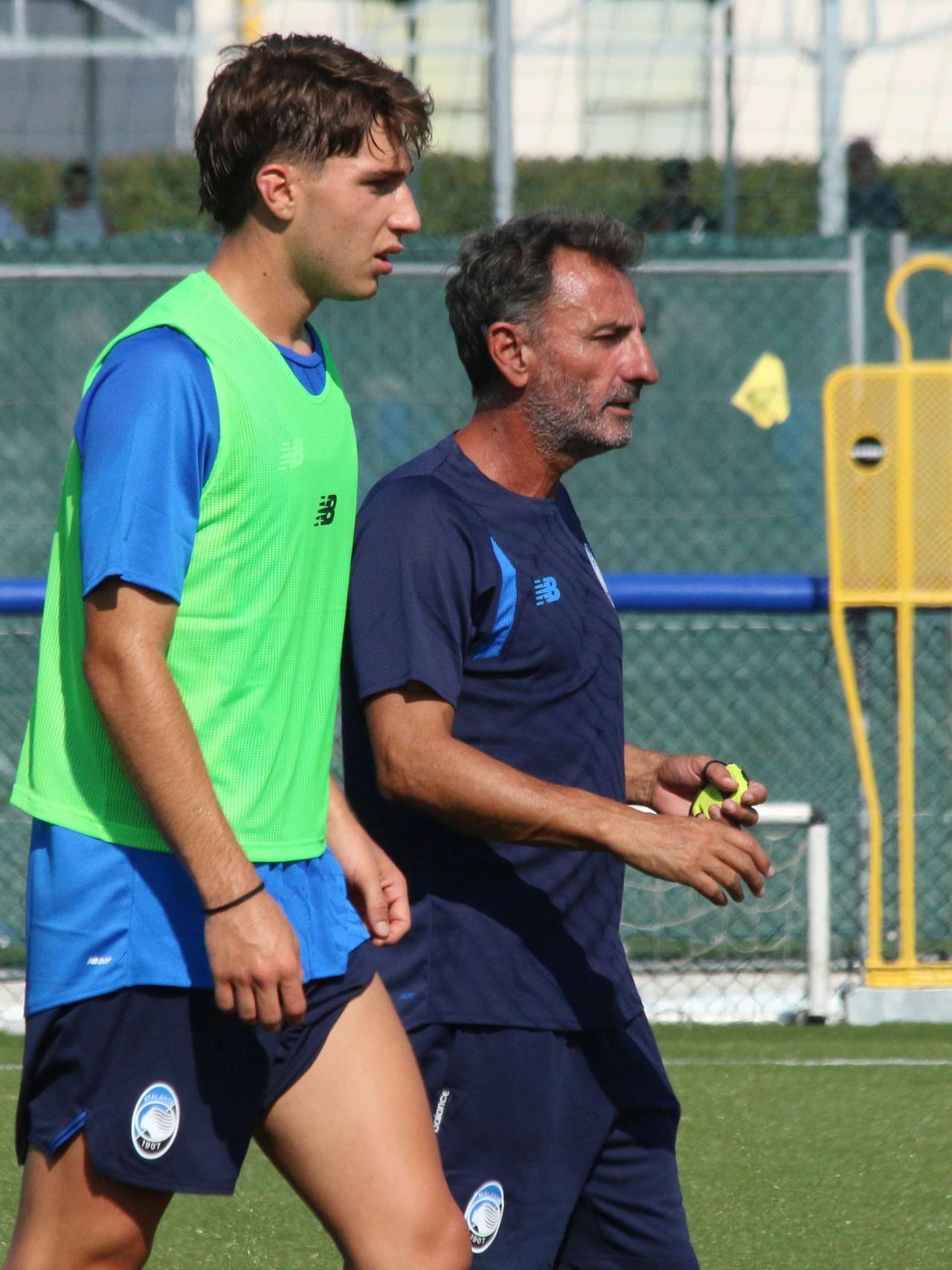Primavera, first test match in Brentonico