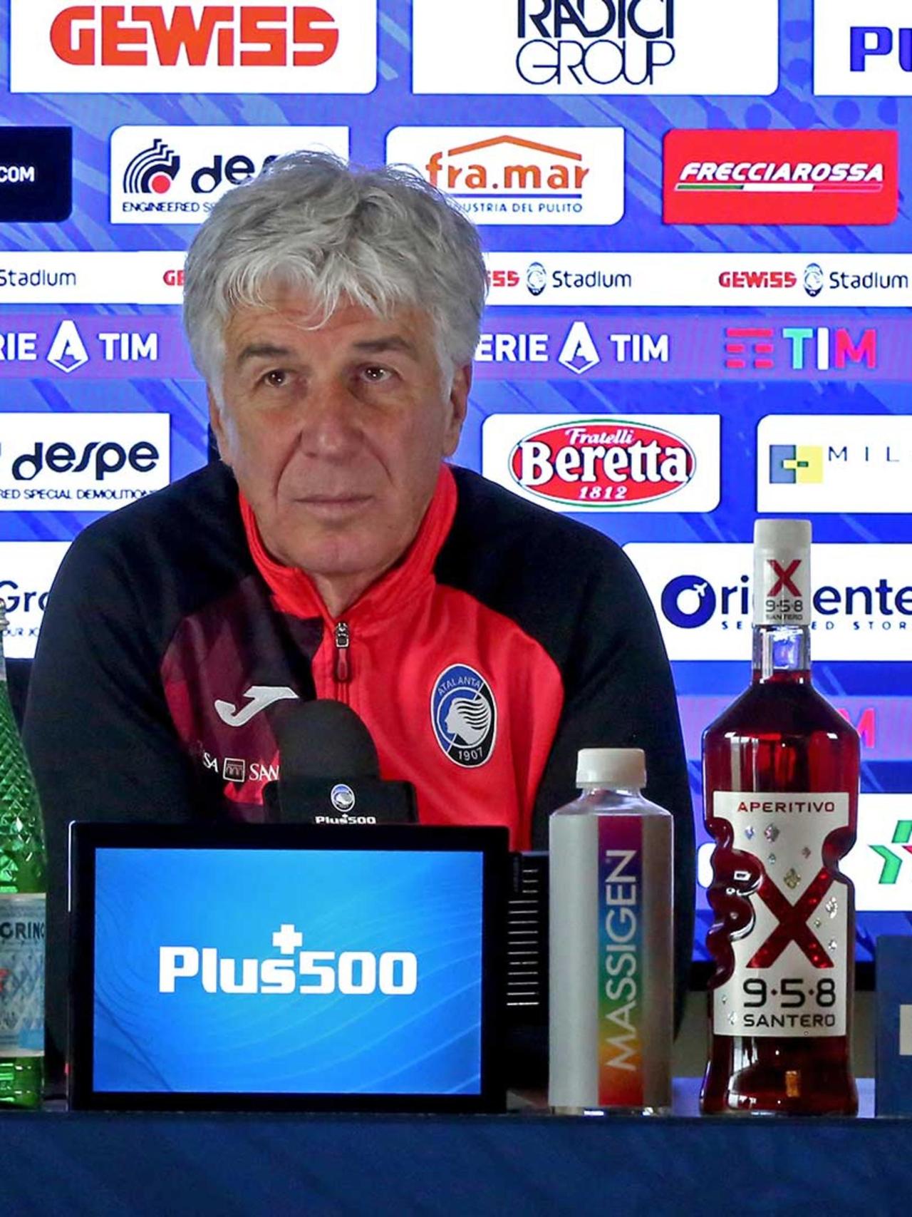 Gasperini speaks ahead of Atalanta-Crotone