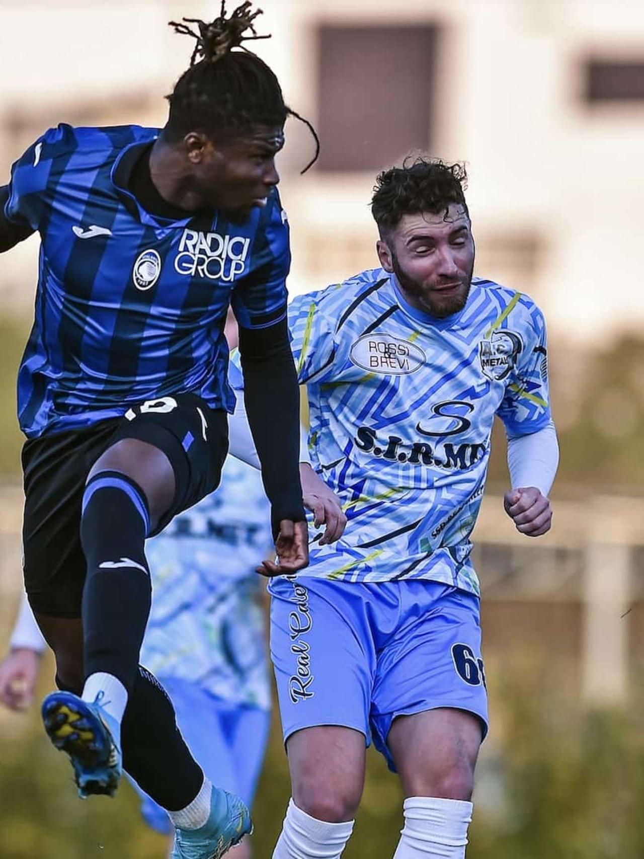 An eleven-goal victory over Real Calepina in Zingonia test