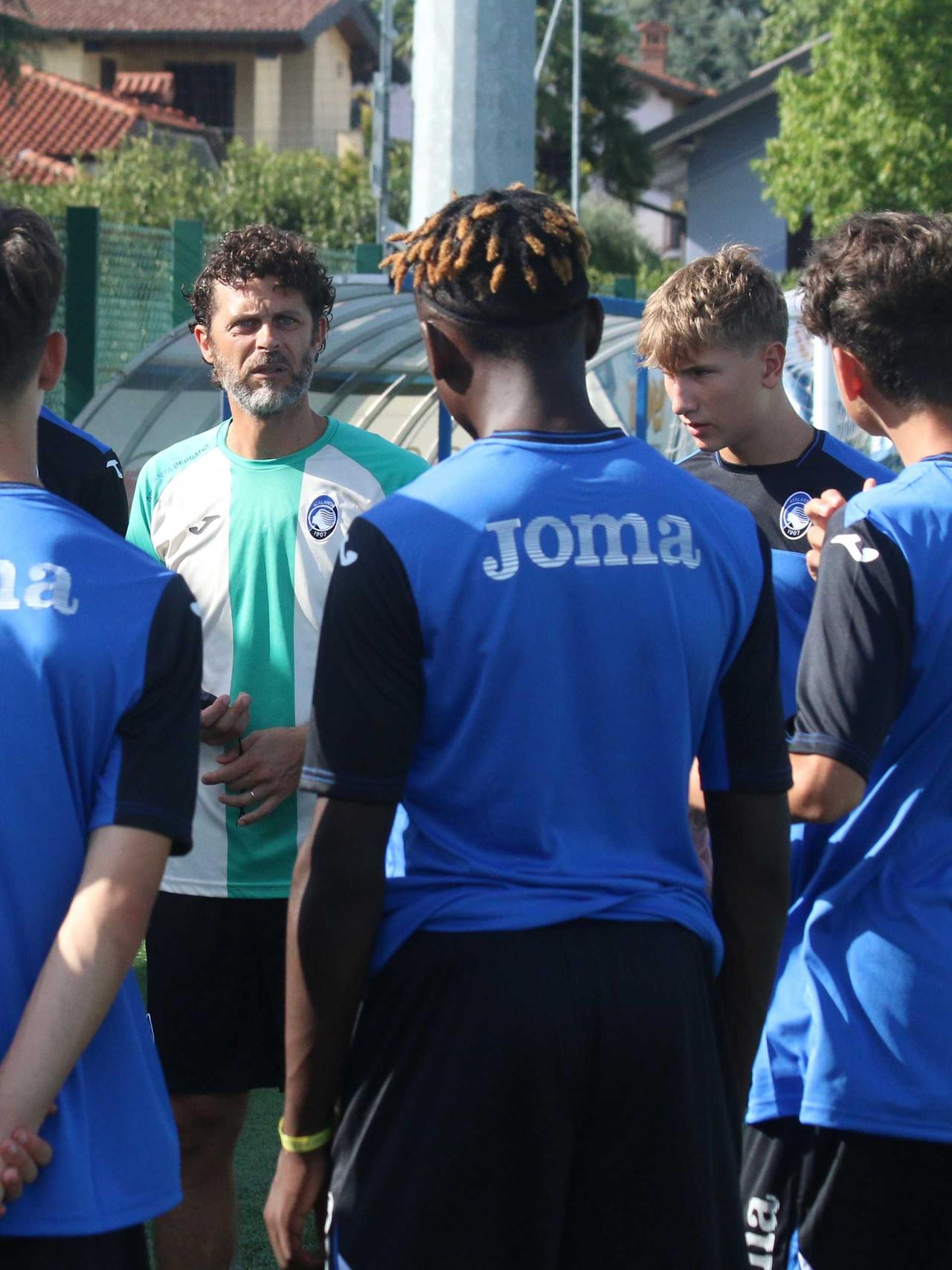 U15s: first day of training in Zingonia