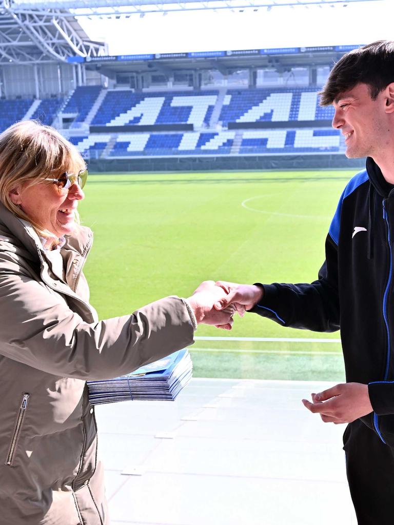 Consegna riconoscimenti alle scuole | La Scuola allo Stadio 2024/25 | Appuntamento numero 5 | Gewiss Stadium 21-02-2025