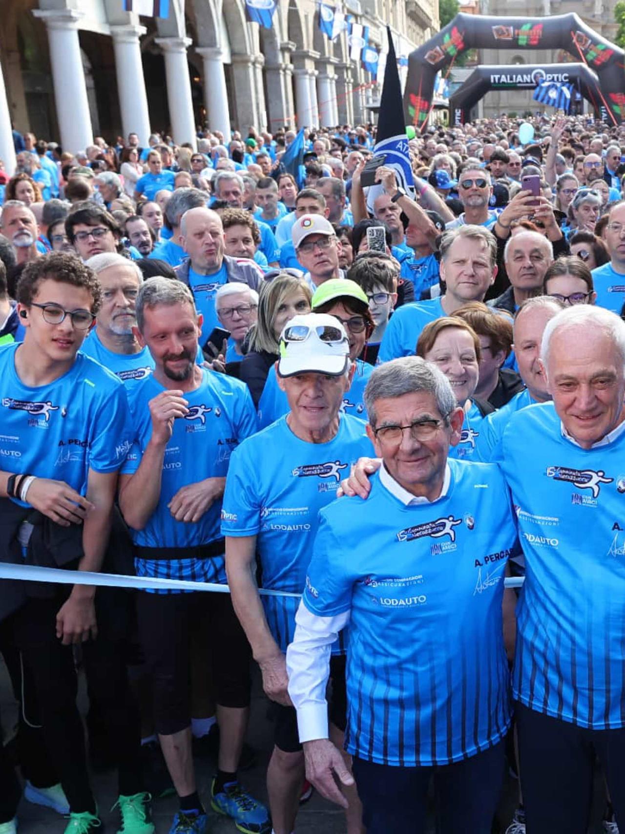 President Percassi ushered in the 15th “Camminata Nerazzurra”
