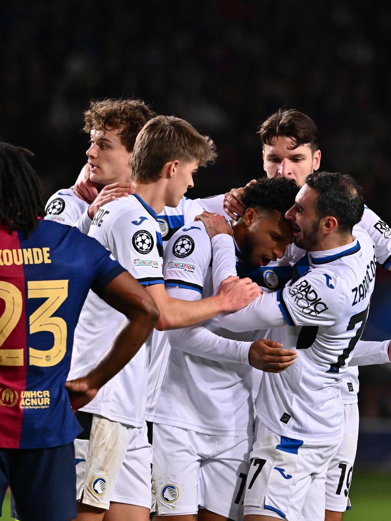 Indomitable Atalanta: rallying twice to earn a draw in Barcelona