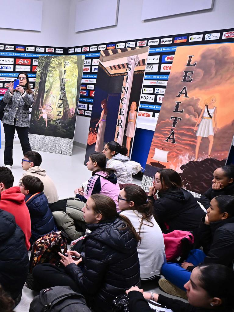 Visita mixed zone| La Scuola allo Stadio 2024/25 | Appuntamento numero 5 | Gewiss Stadium 21-02-2025