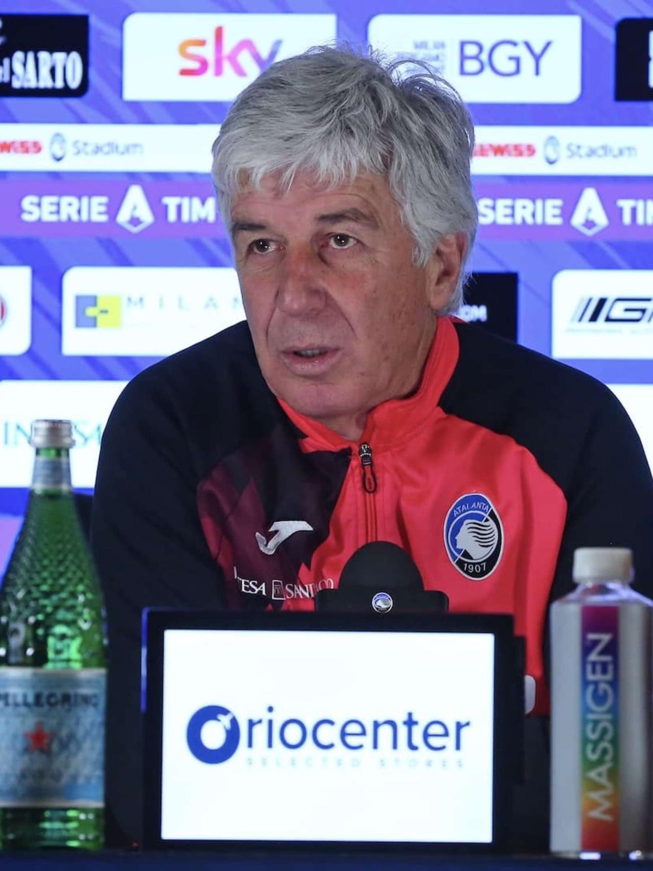 Gasperini speaks ahead of Atalanta-Sassuolo