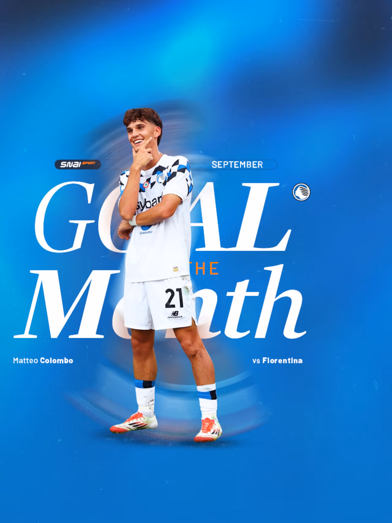 Primavera Strikes Gold: Colombo wins the Snai Sport GOTM of September!