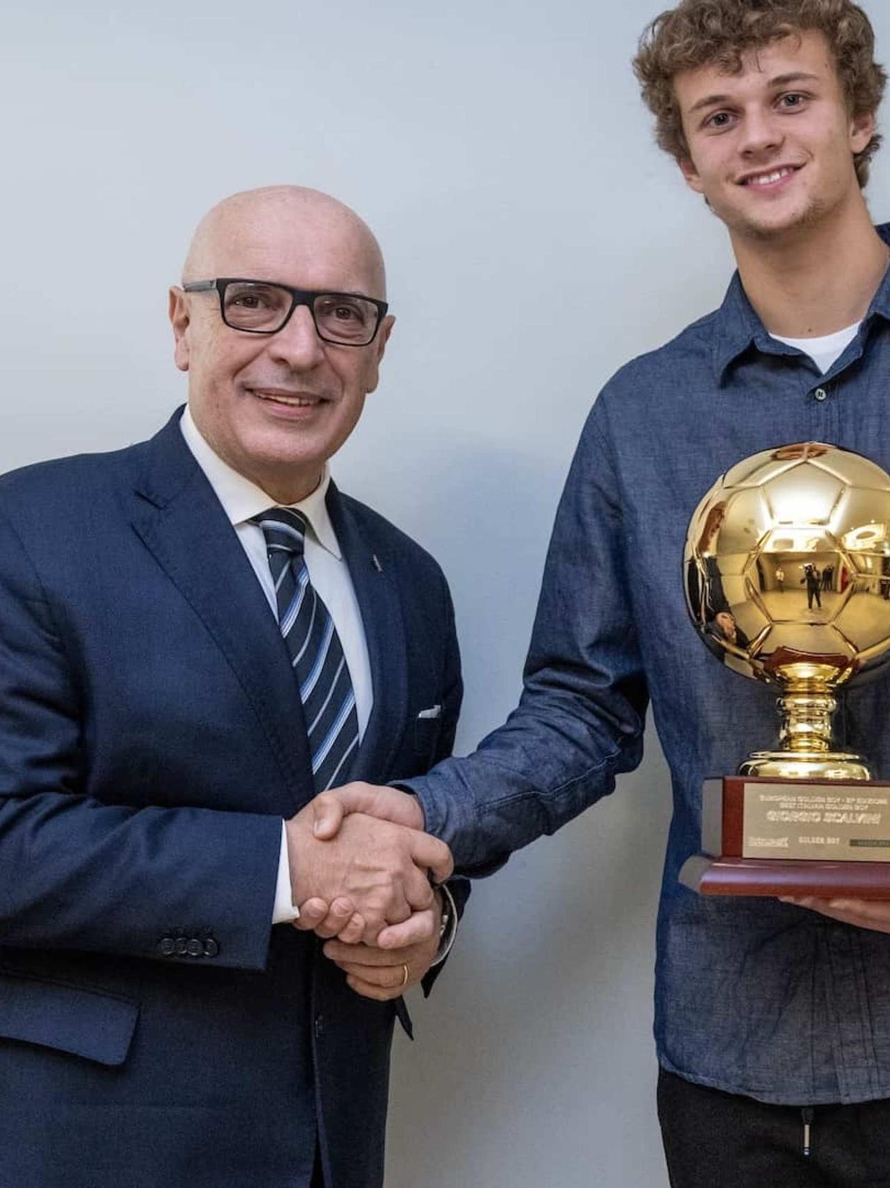 Scalvini received the 2023 Best Italian Golden Boy
