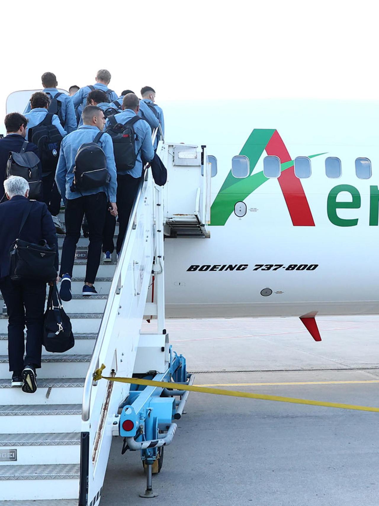 Aeroitalia is a Sponsor of Atalanta