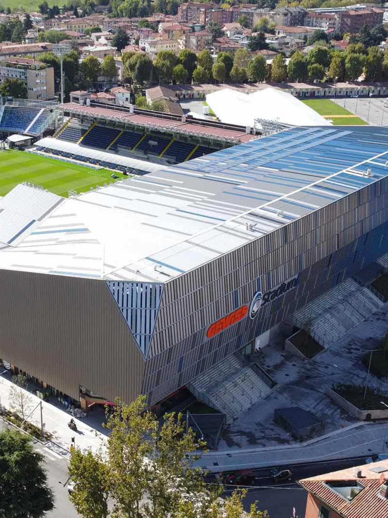 Go ahead to the 3rd refurbishing instalment of the Gewiss Stadium