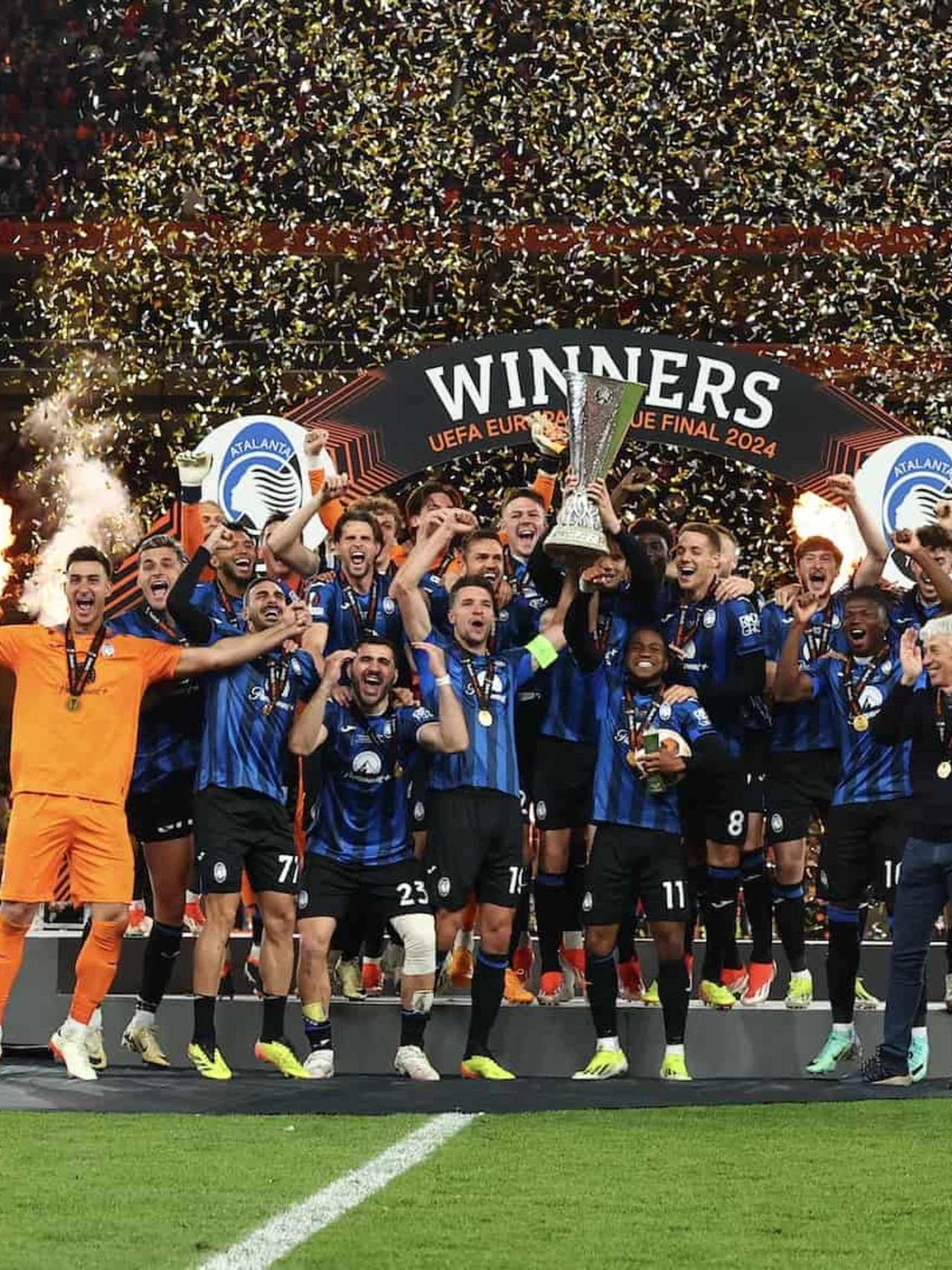 The sky is black and blue over Dublin: we are 2023/24 Europa League champions!!!