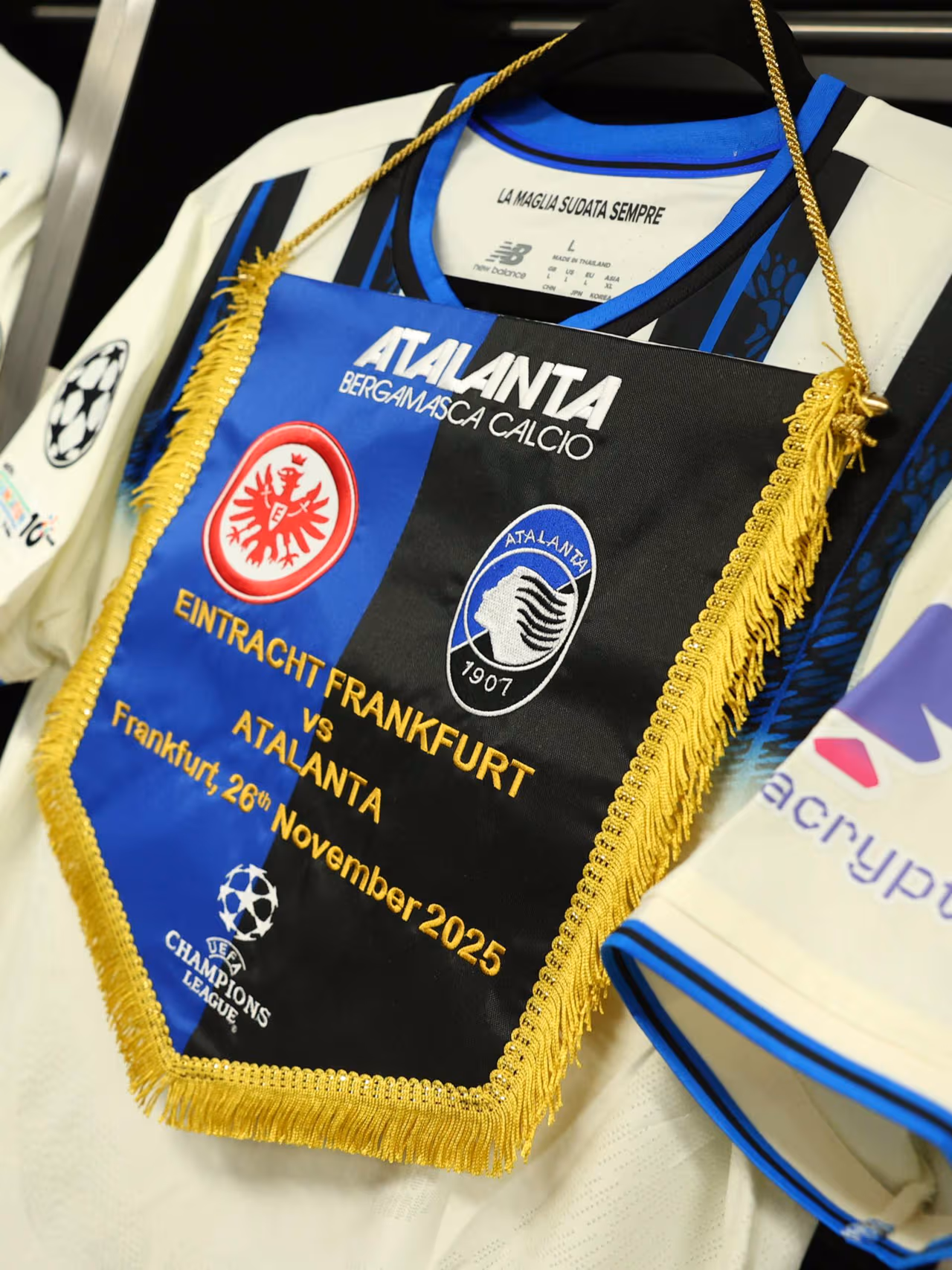 Eintracht Frankfurt v Atalanta: the line-ups | UCL League Phase MD5