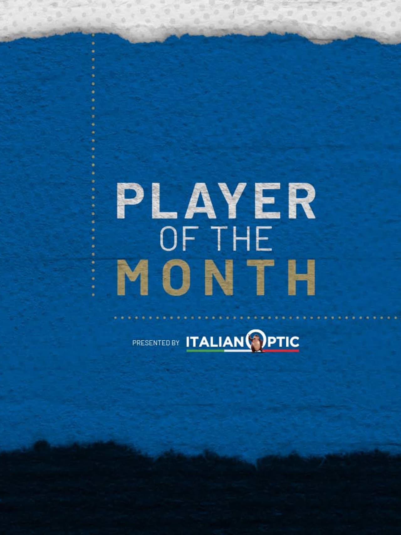 Player of the month by ItalianOptic 2021/22