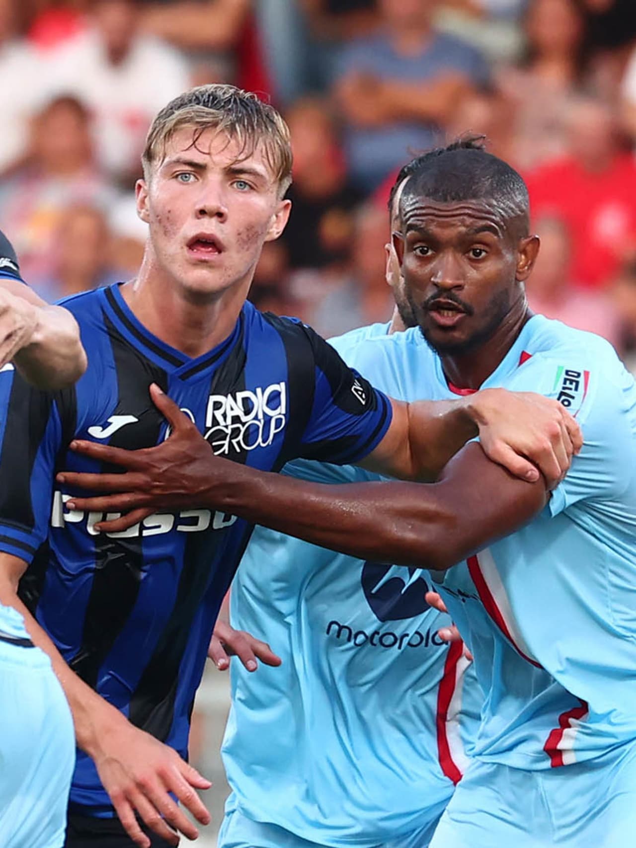 Højlund’s first times with Atalanta