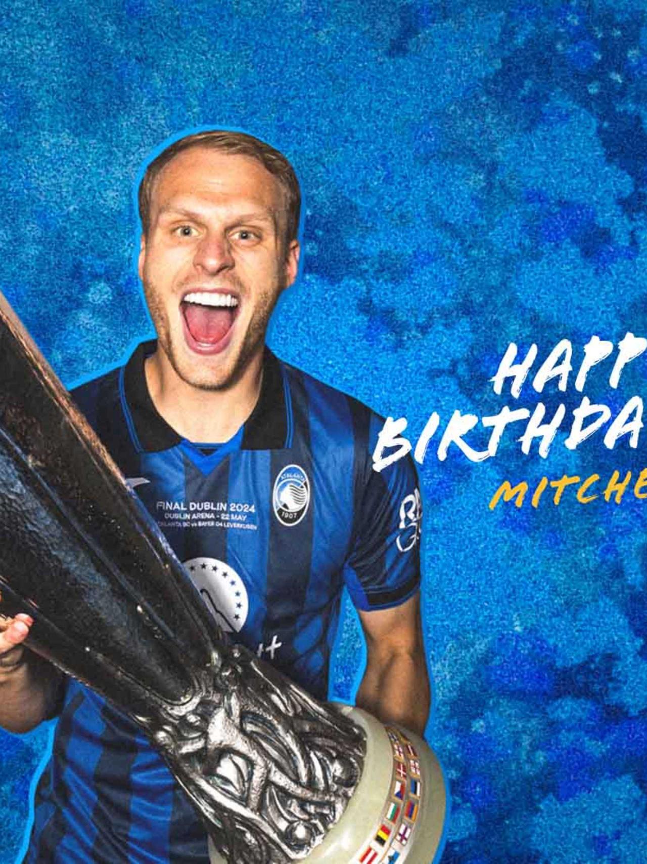 Happy Birthday Mitchel Bakker!