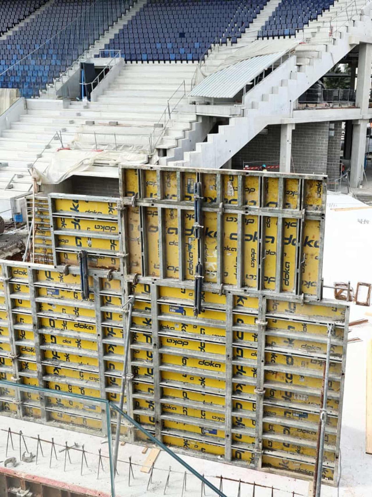 Gewiss Stadium: construction of the final section underway