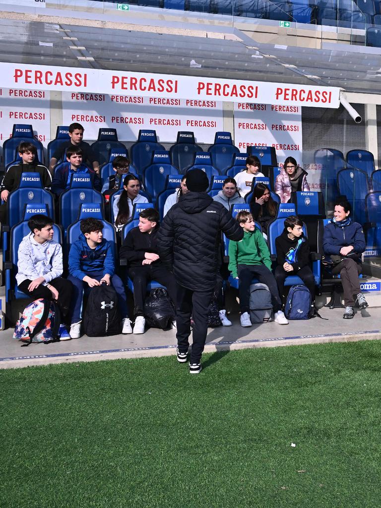 Zona panchine | La Scuola allo Stadio 2024/25 | Appuntamento numero 5 | Gewiss Stadium 21-02-2025