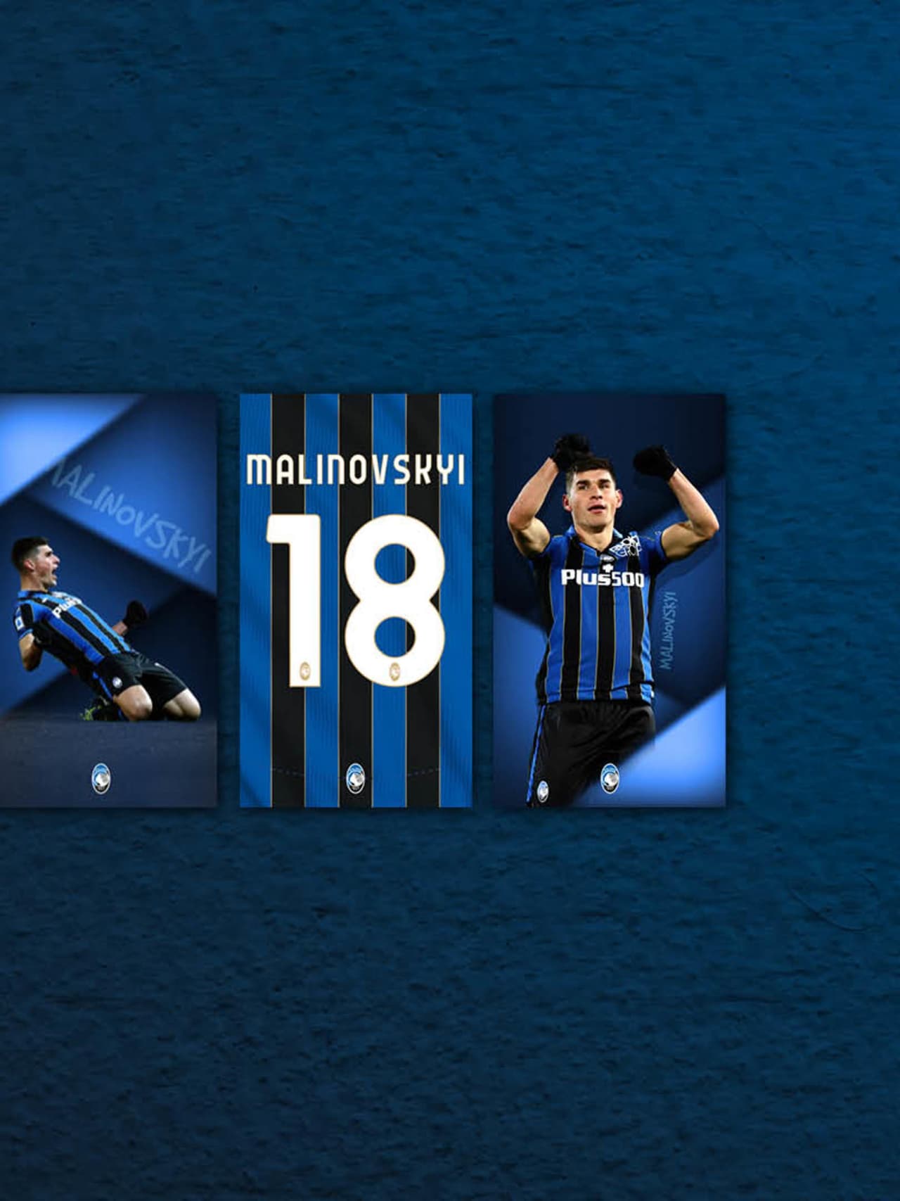 Three new wallpapers featuring Malinovskyi