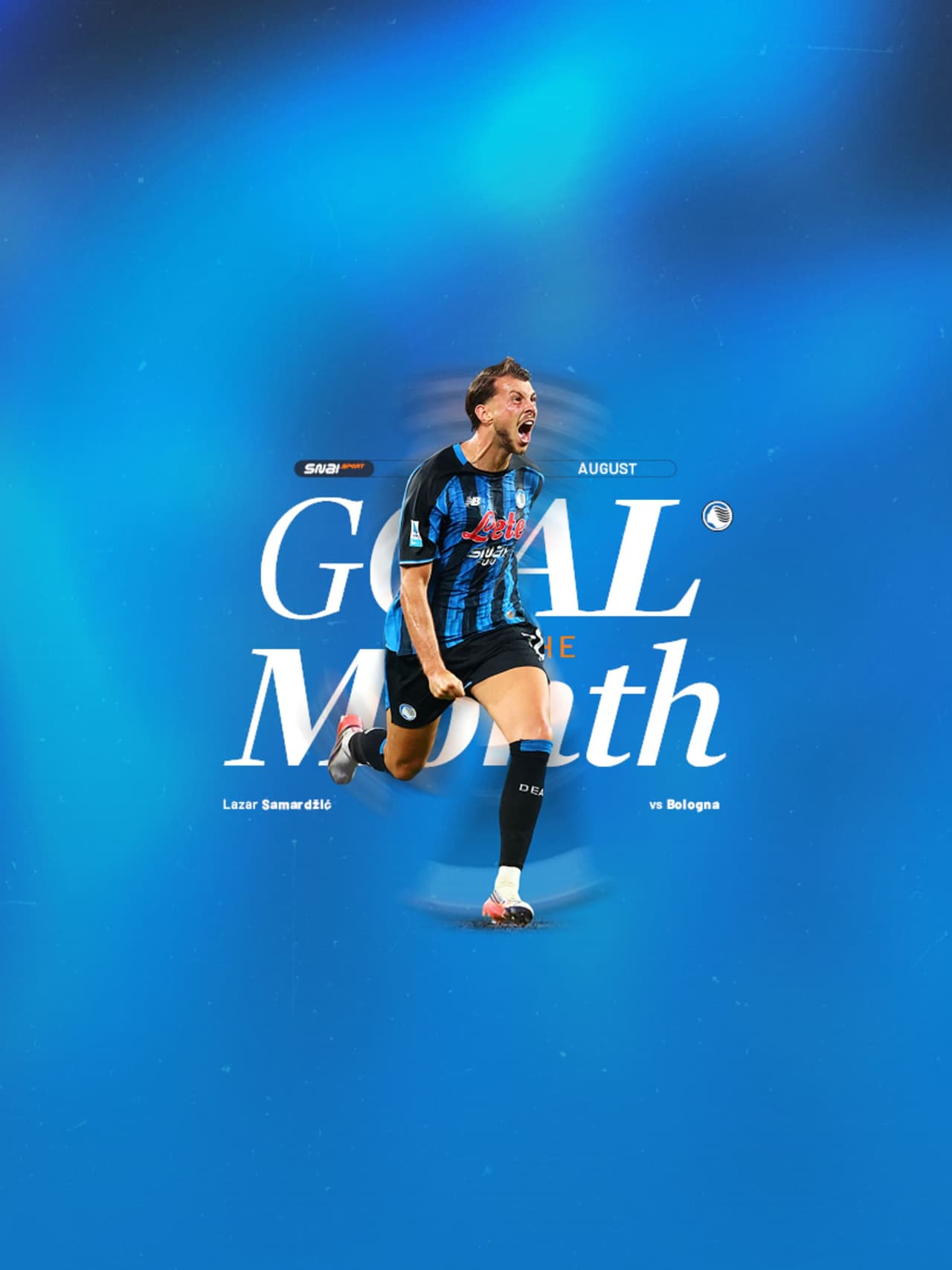 It’s Laki time: Samardžić claims the Snai Sport GOTM for August!