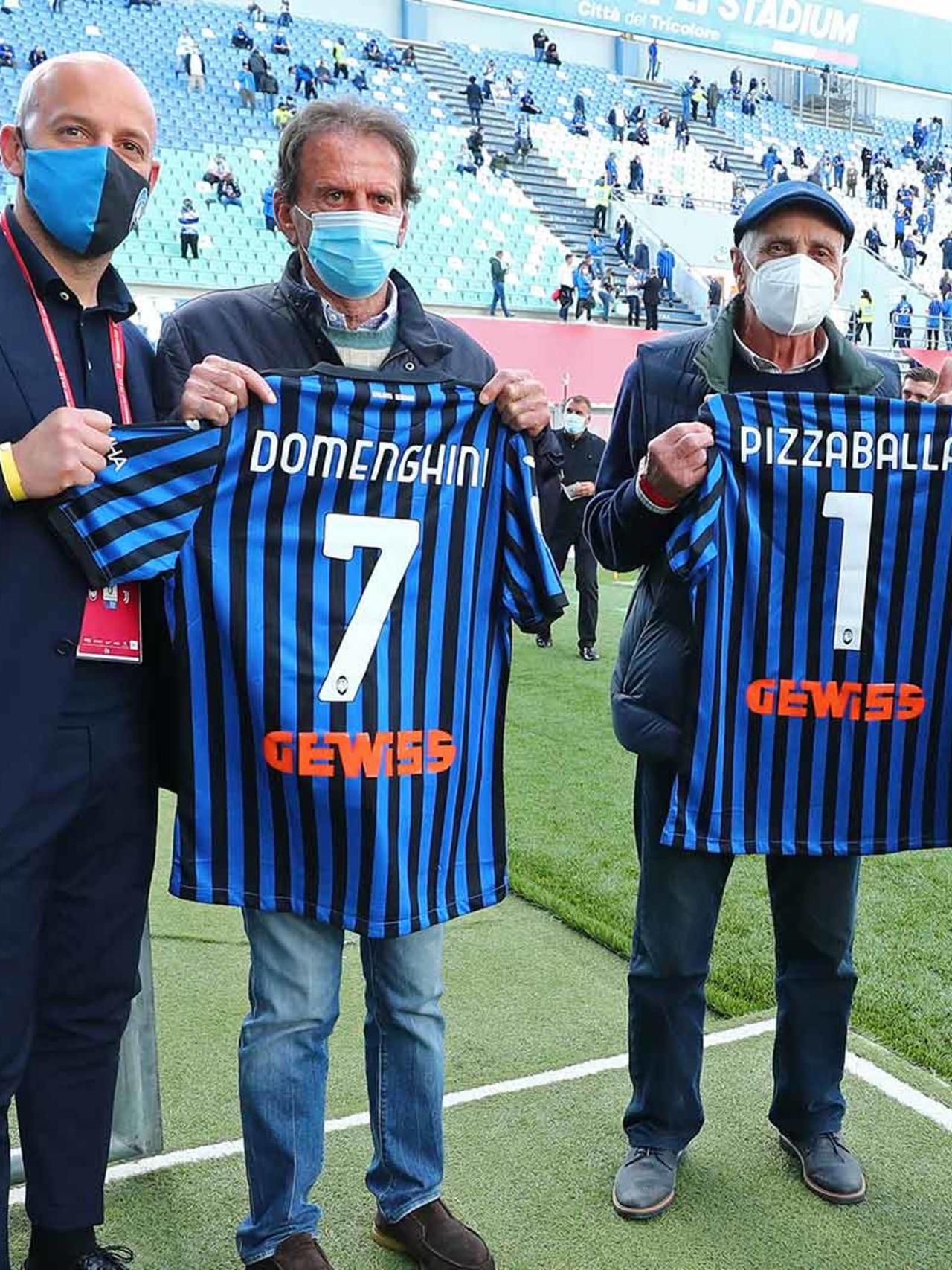 Domenghini and Pizzaballa at Mapei Stadium