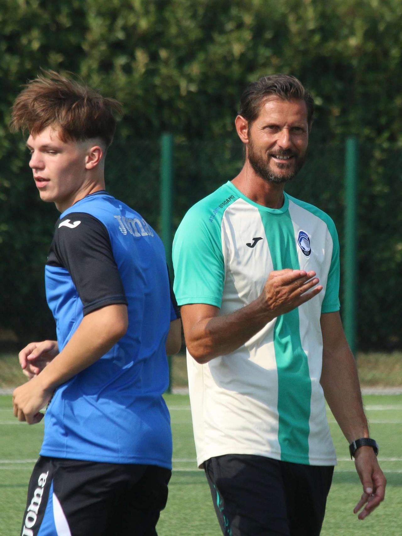 U18s: first day of training in Zingonia