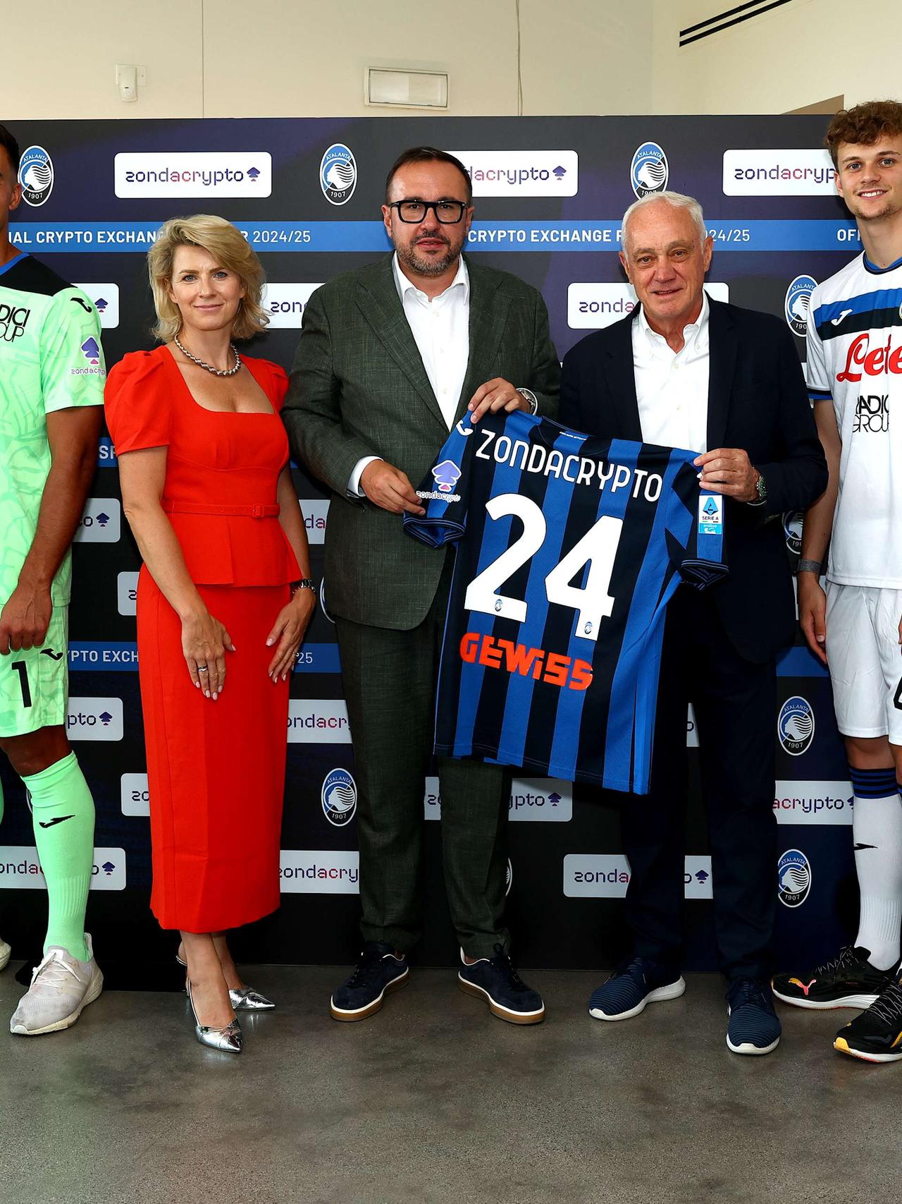 zondacrypto becomes Atalanta's Sleeve Partner