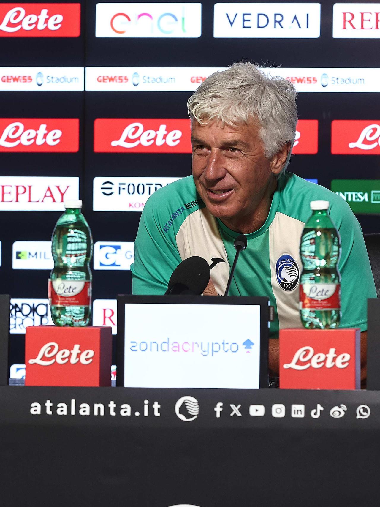 Gian Piero Gasperini's press conference ahead of Inter v Atalanta