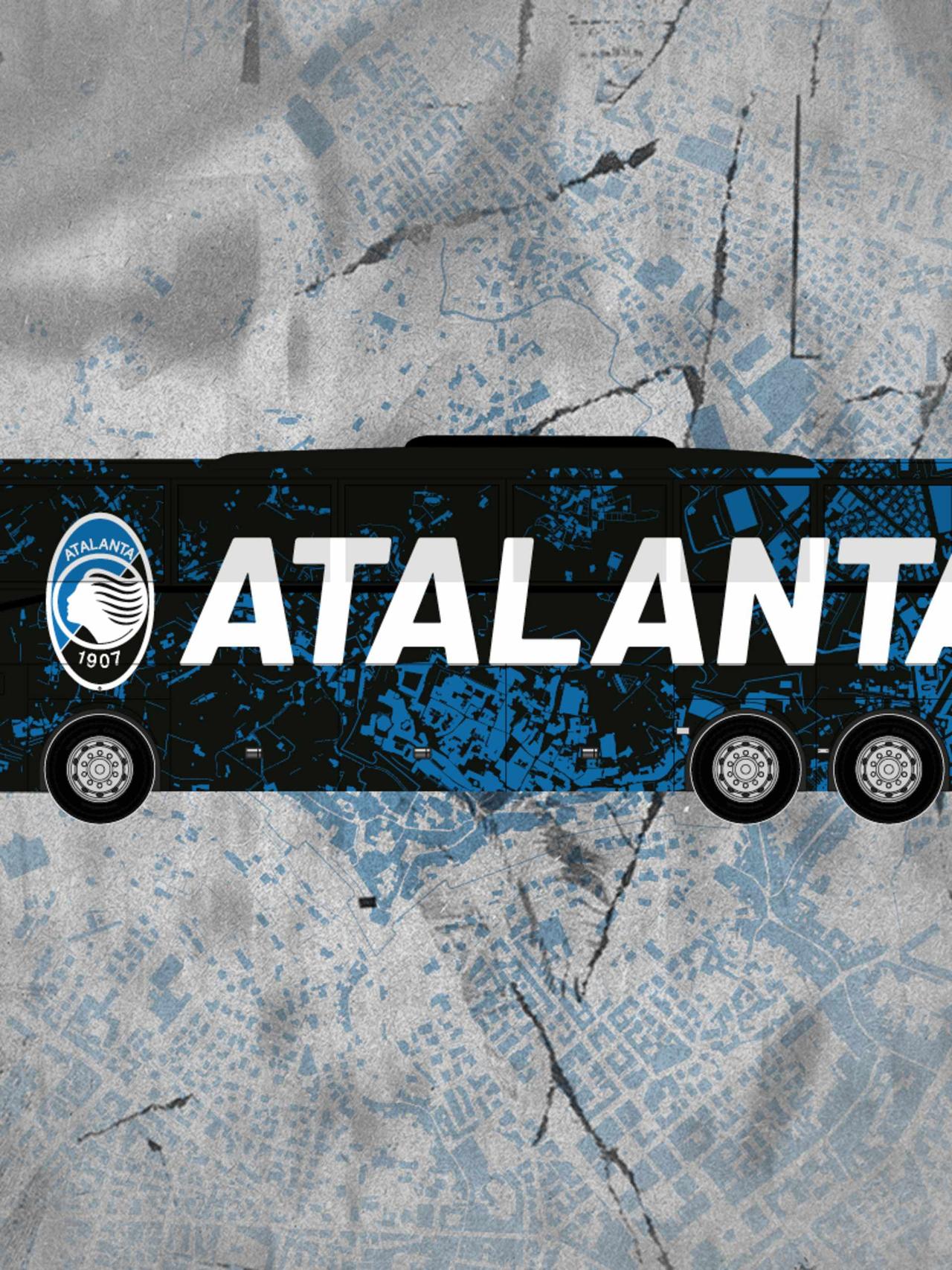 The fans have spoken: here's the new livery of Atalanta's bus!