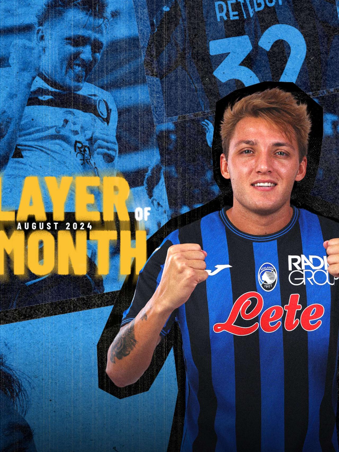 Retegui is the Player of the Month for August!