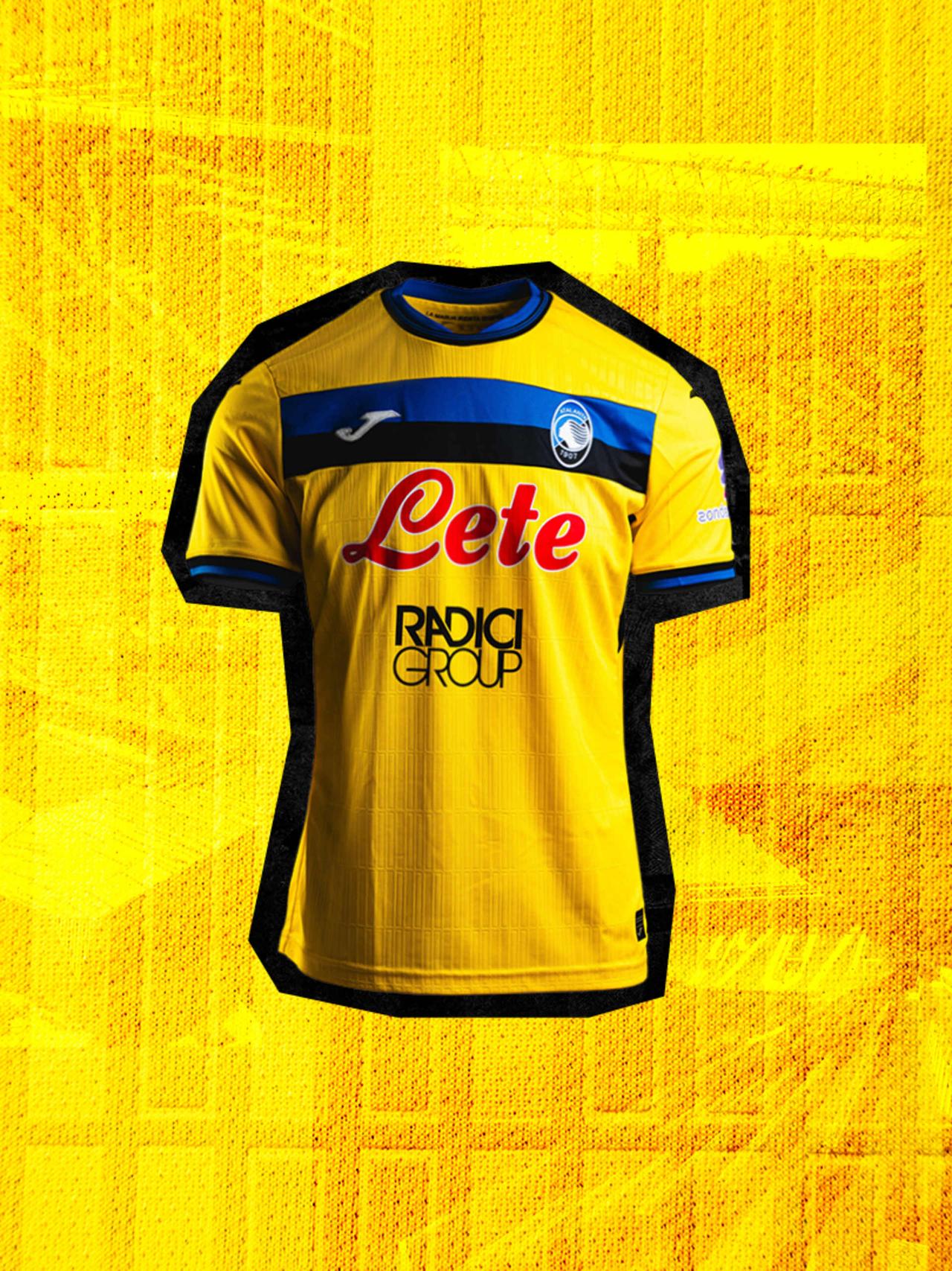 "Yellow is the new black(-and-blue)": Atalanta's 2024/25 Third Kit unveiled!