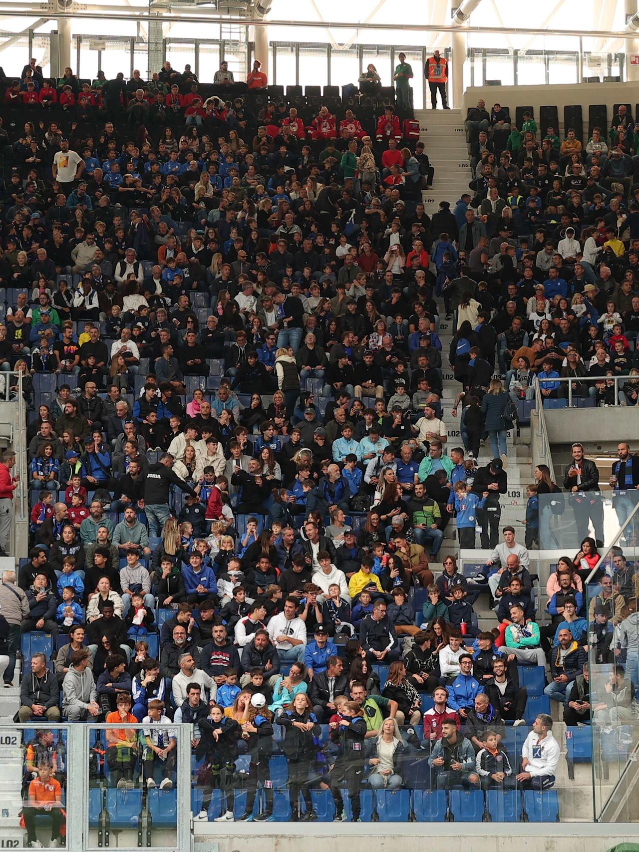 Atalanta Academy and affiliated Clubs in the Away End