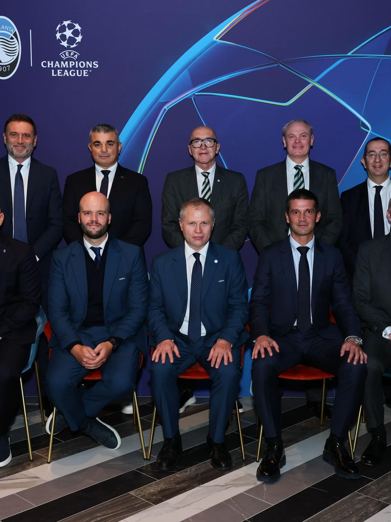 Atalanta v Celtic, the official lunch
