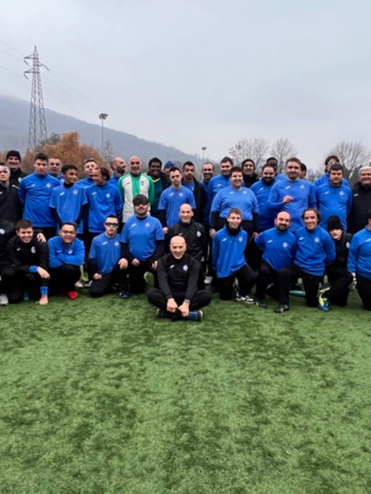 Atalanta For Special training in Nembro