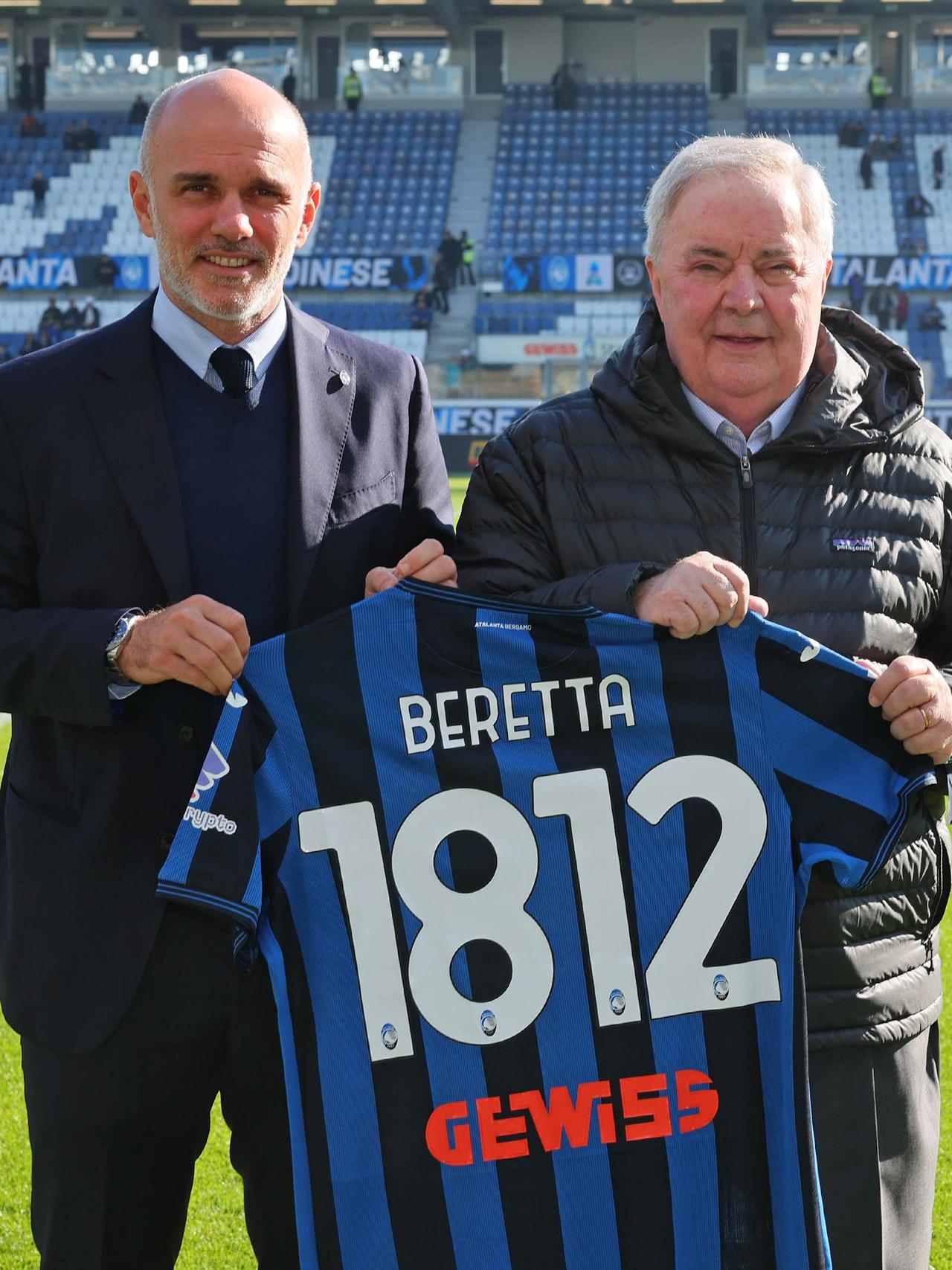 Atalanta and Fratelli Beretta, partnership renewed