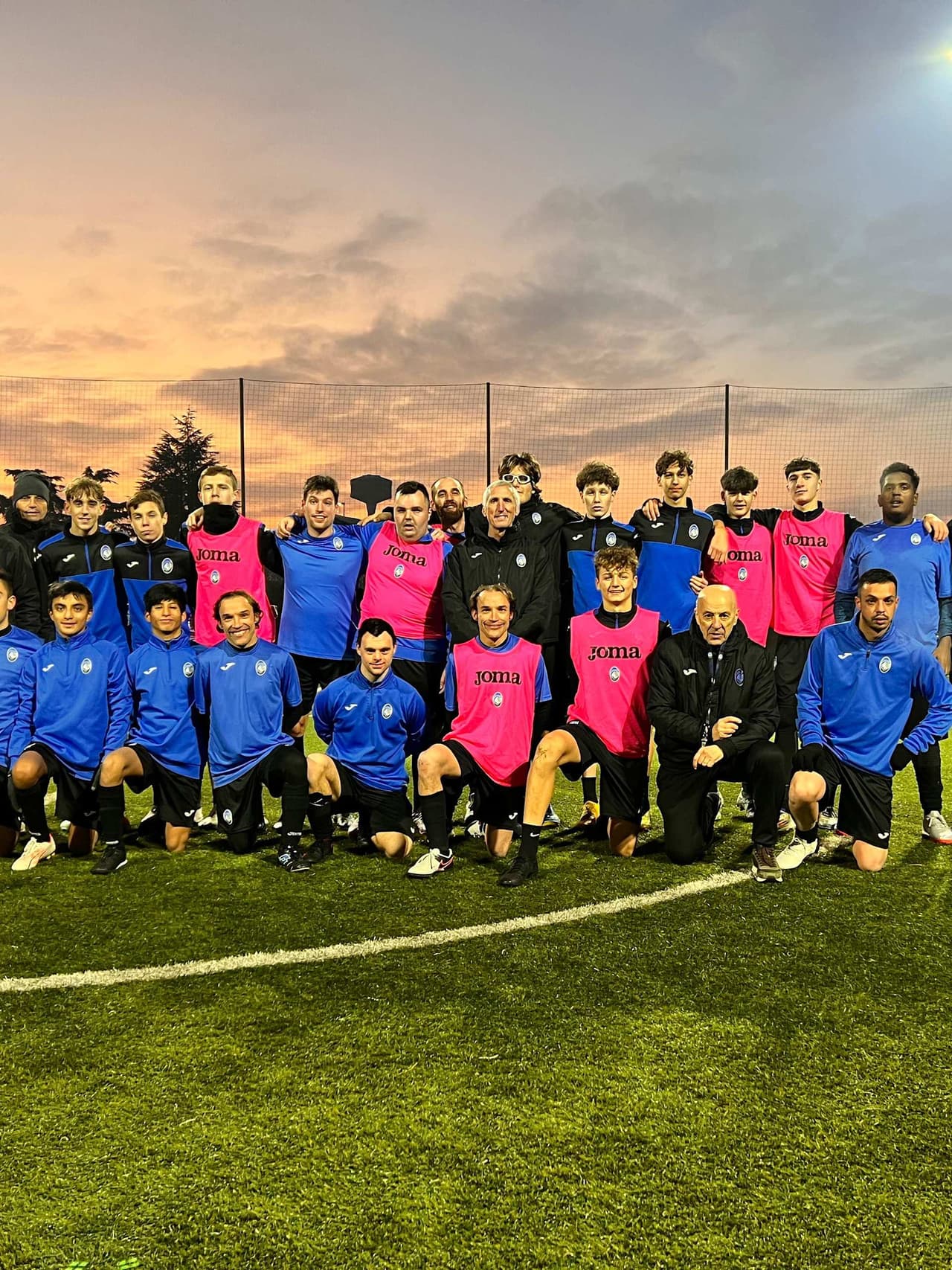 New joint training session for the Atalanta For Special side in Zingonia