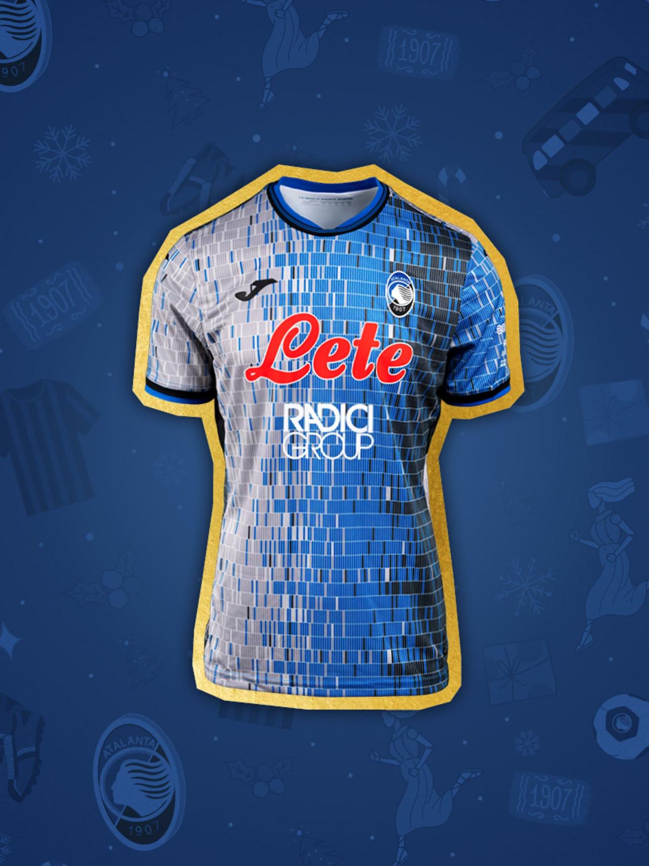 Atalanta v Empoli, the 2024 Christmas shirt unveiled!