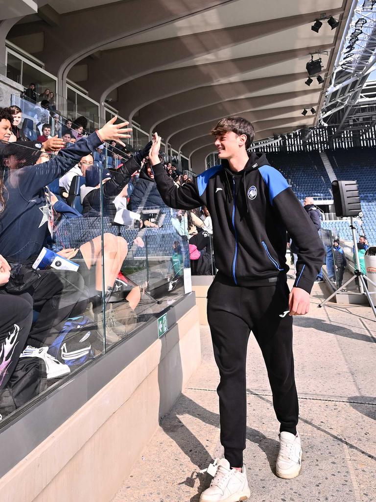 L'arrivo di Mattia Tavanti | La Scuola allo Stadio 2024/25 | Appuntamento numero 5 | Gewiss Stadium 21-02-2025