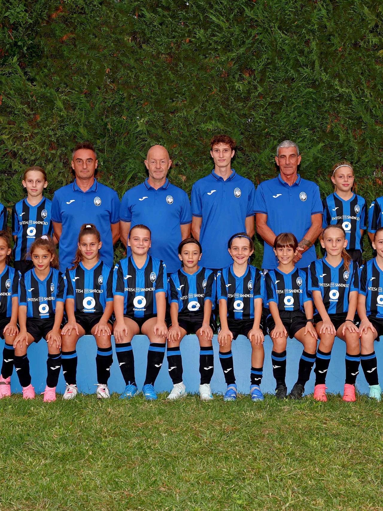 Women's sides: U11s winners of the "Fabio Rizzi" trophy