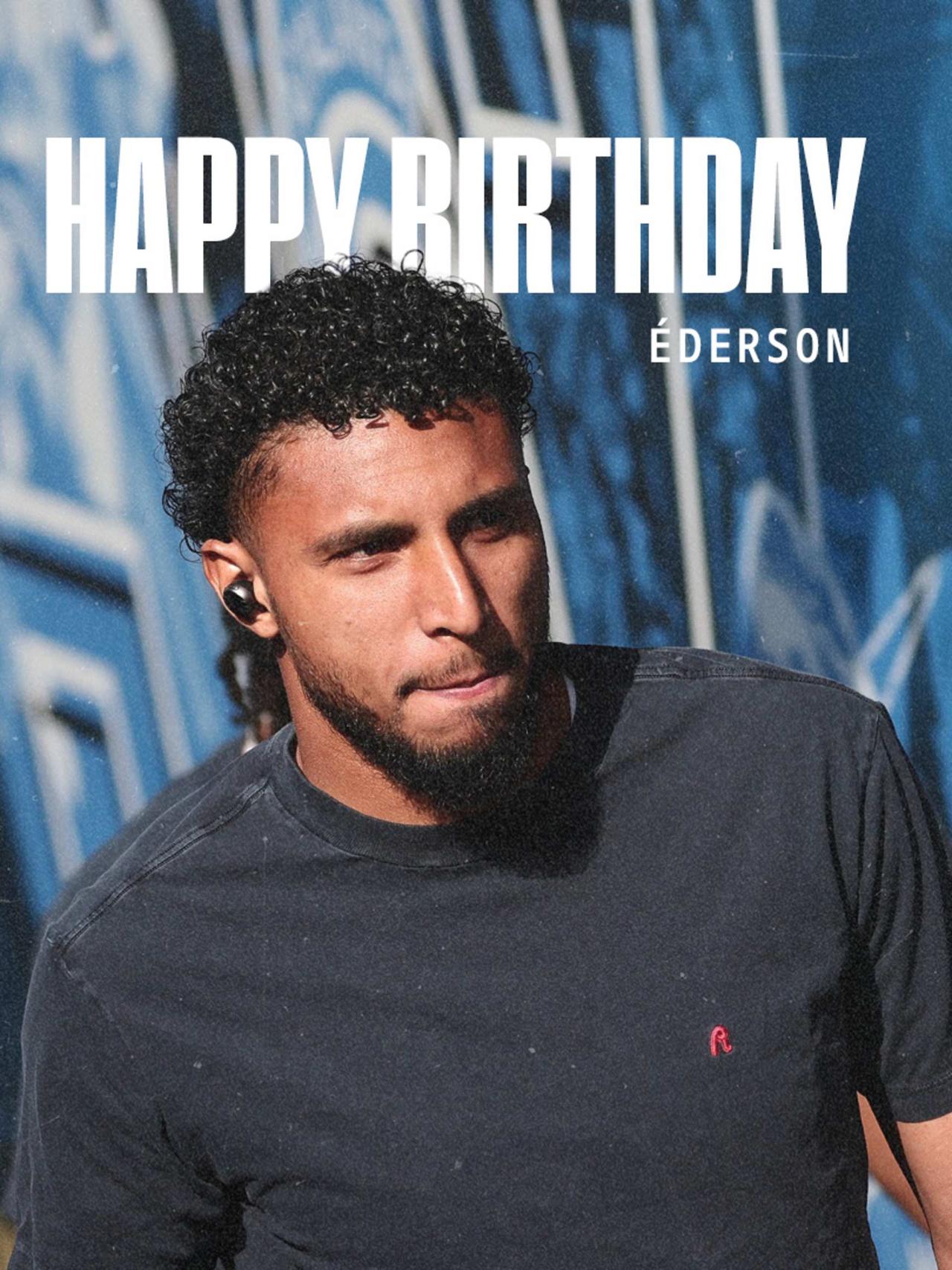 Happy returns to Éderson!