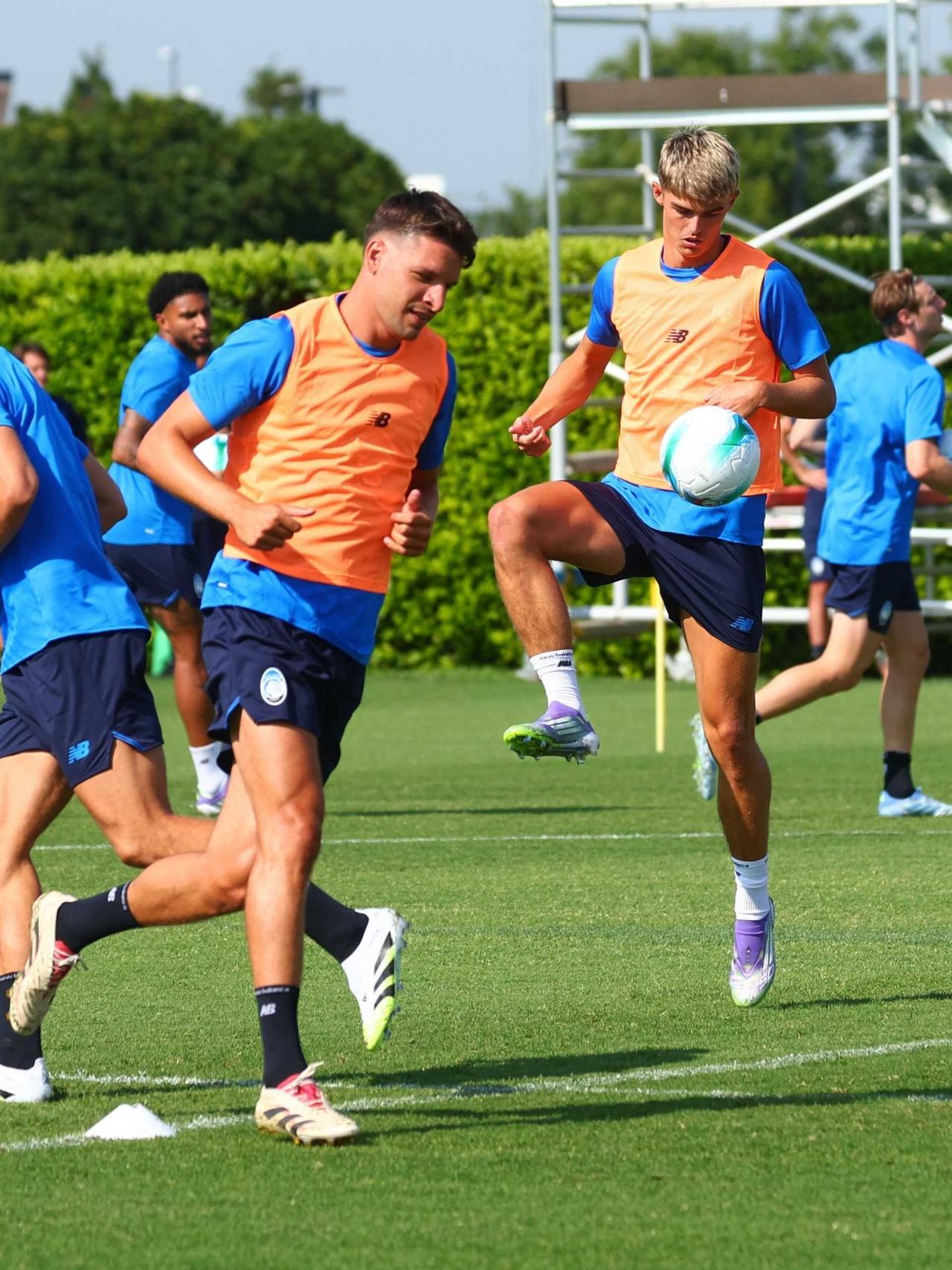 2025/26 Preseason: first drill at the Centro Bortolotti