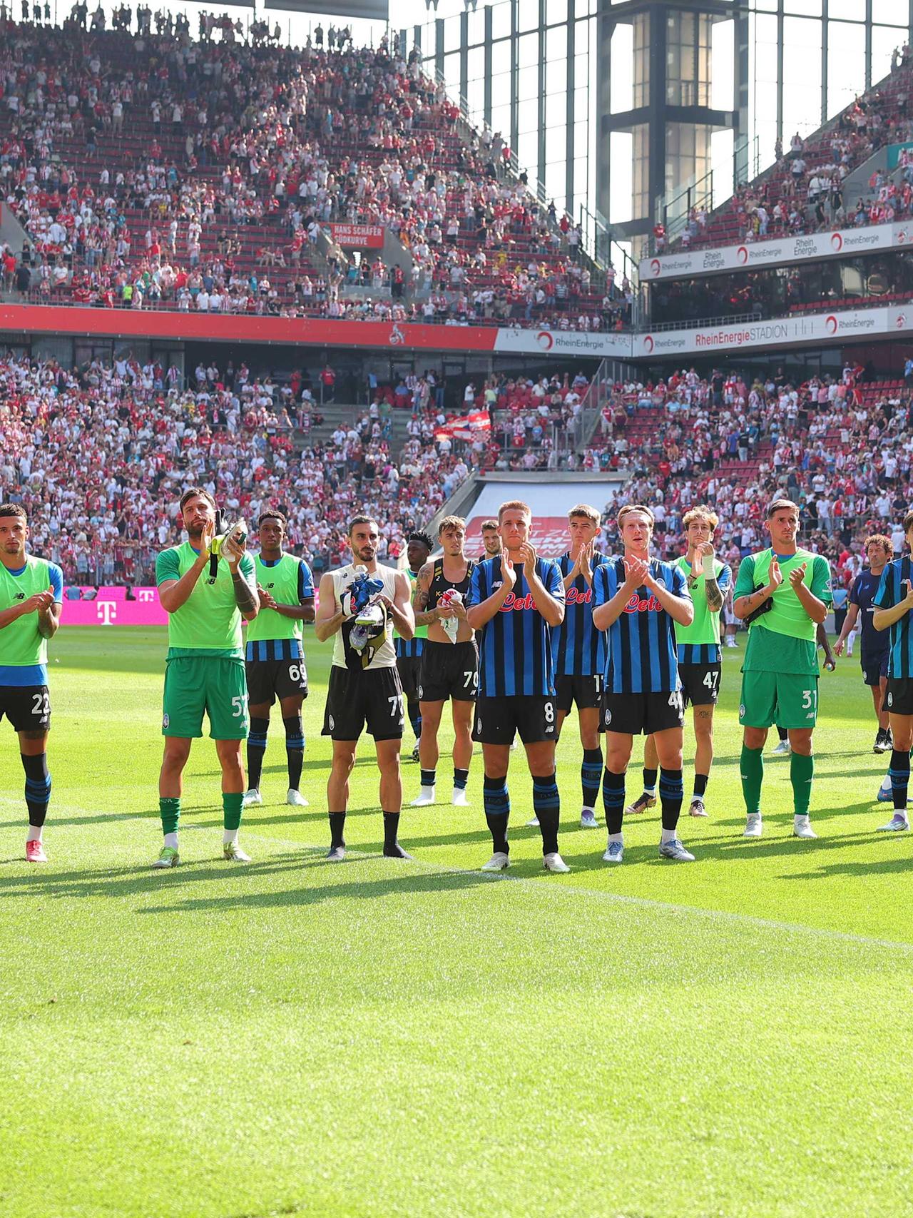 FC Köln v Atalanta: the friendly match in pics