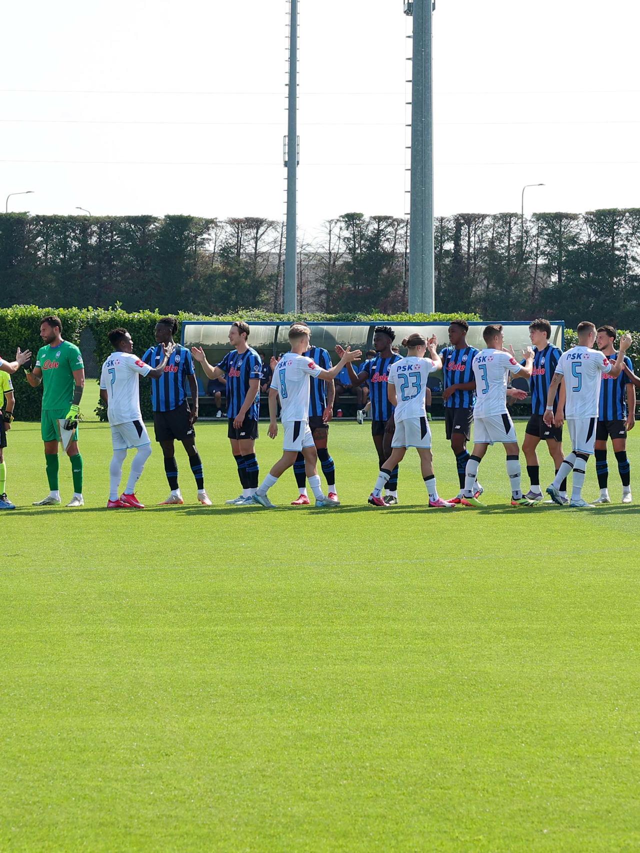 Atalanta v Opatija: the friendly match in pics
