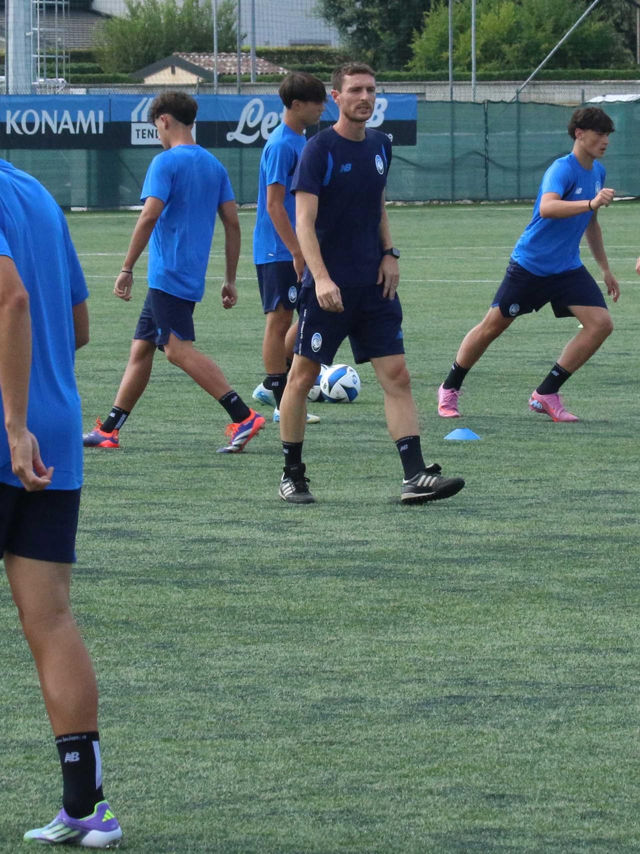U16s: first session at the Centro Bortolotti 
