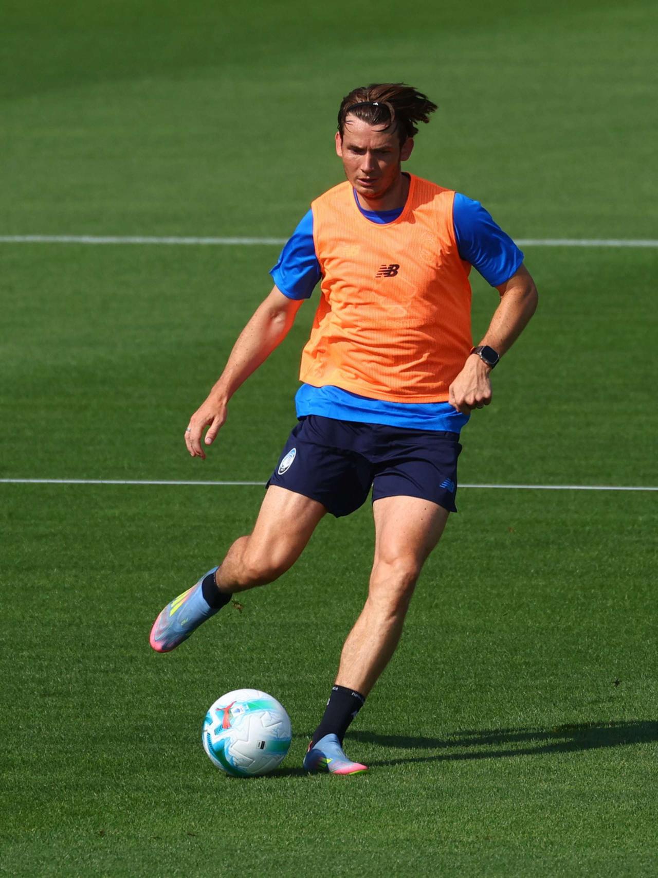 Afternoon training session in Zingonia