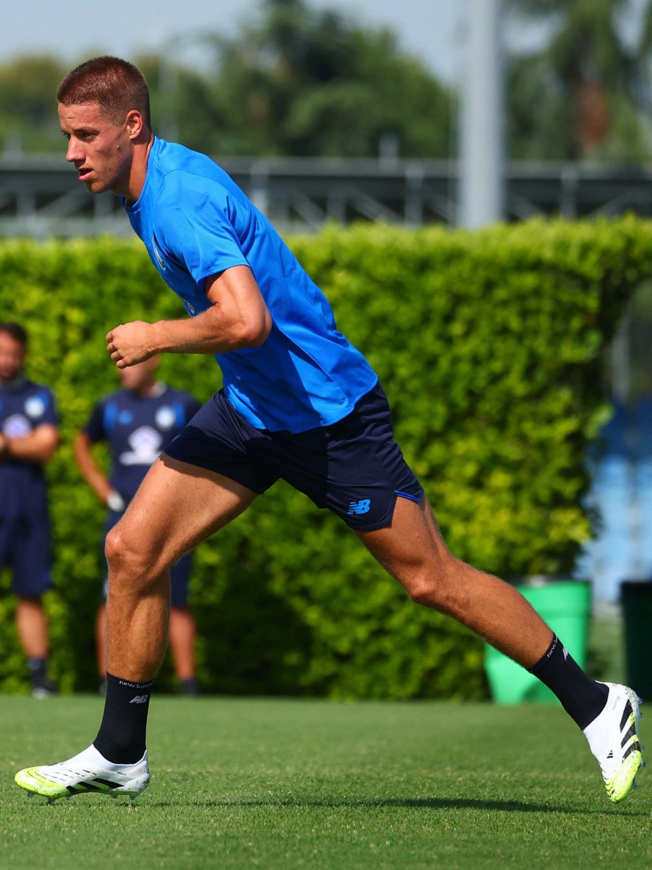 Nerazzurri's practice continued at the Centro Bortolotti