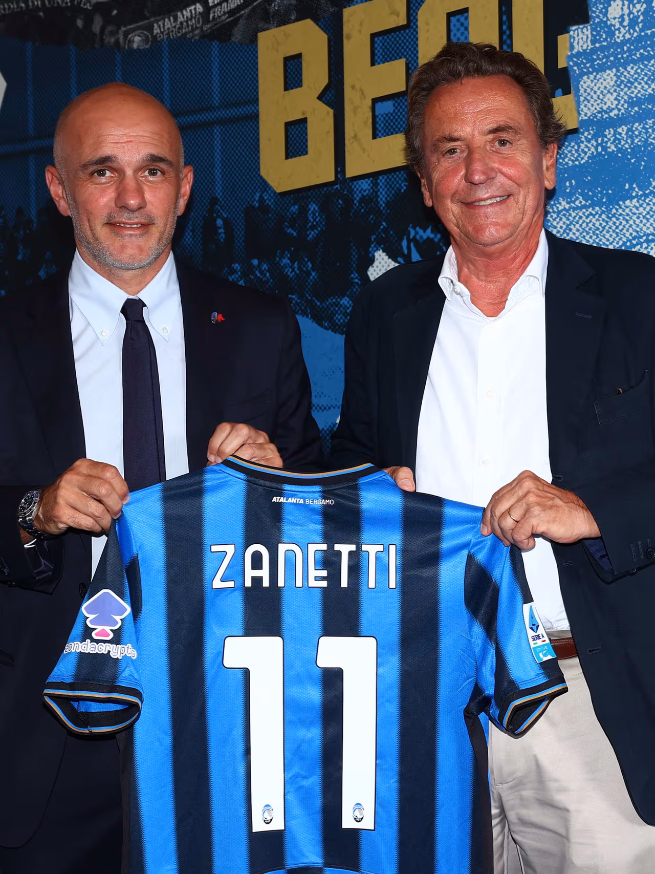 Atalanta and Zanetti together for the eleventh consecutive year